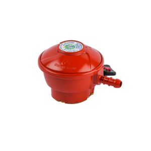 Cylinder Regulator with Excess Flow Rate Red